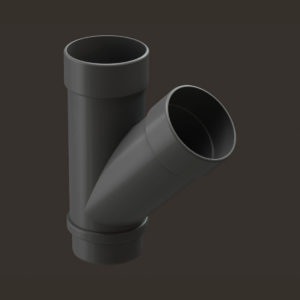 Docke (Дёке) тройник 45˚ Lux, графит