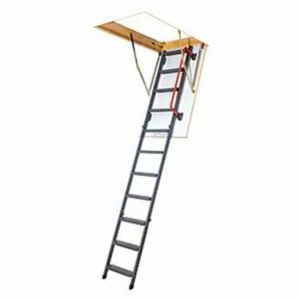 Лестница складная металлическая LMK 60*120/280