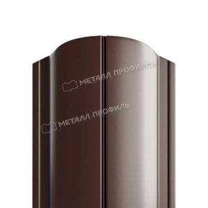 Штакетник металлический МП ELLIPSE 19х126 NormanMP 0,5 фигурный